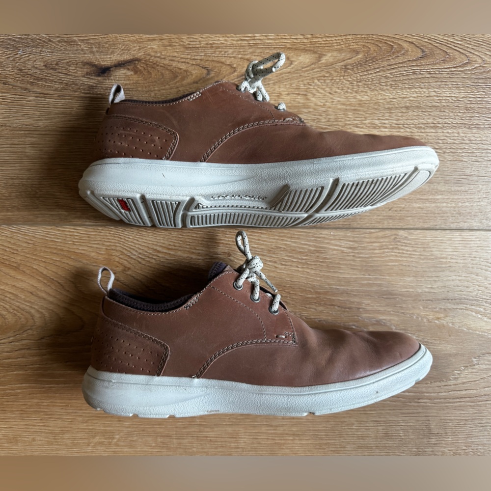 Rockport Zaden Plain Toe Ox Men's Oxford - BrownTan